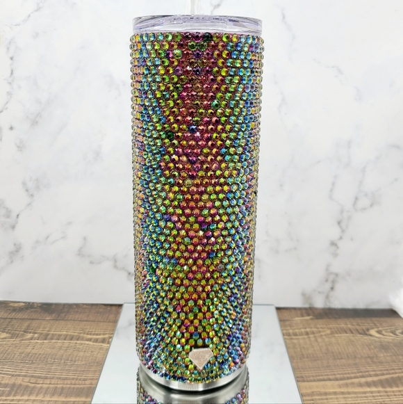 Other - Glass Rhinestone Blinged 20oz Tumbler
